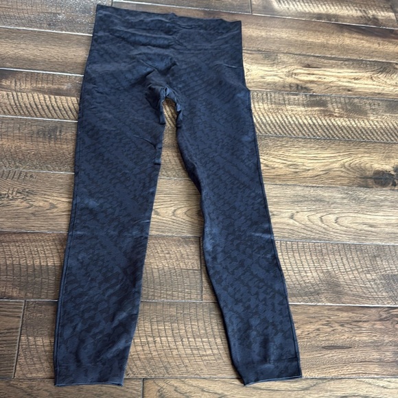 Spanx blue and black Leggings Size XL‎ - Picture 1 of 6